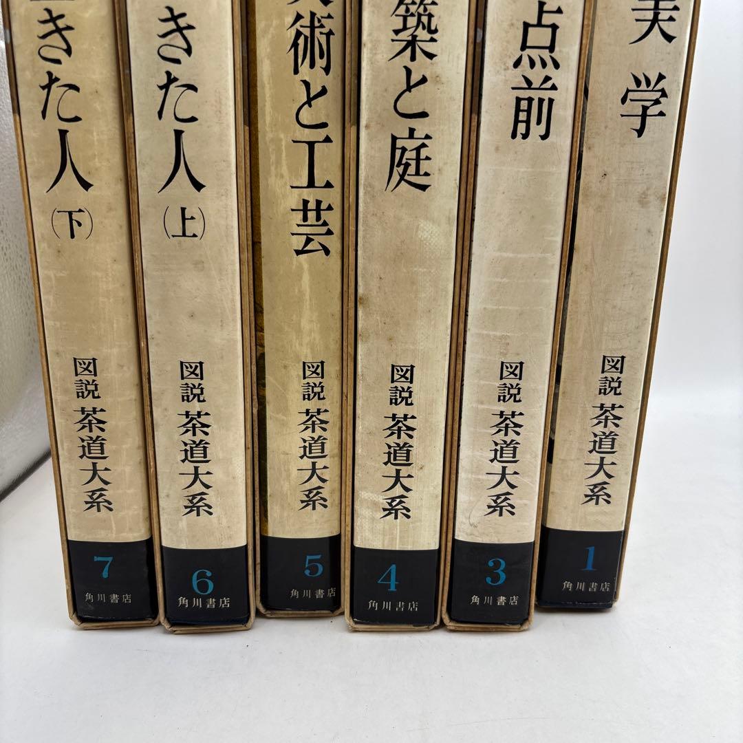 図説茶道大系 6冊茶の茶の美学