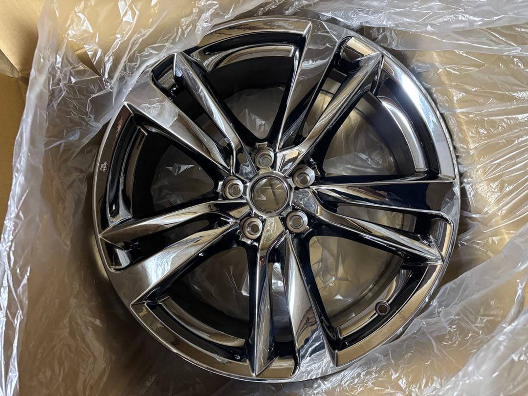 Nissan 19インチ ブラッククロームホイール v37SKYLINE