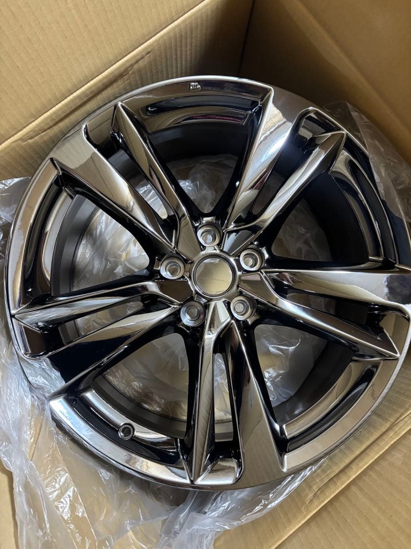 Nissan 19インチ ブラッククロームホイール v37SKYLINE