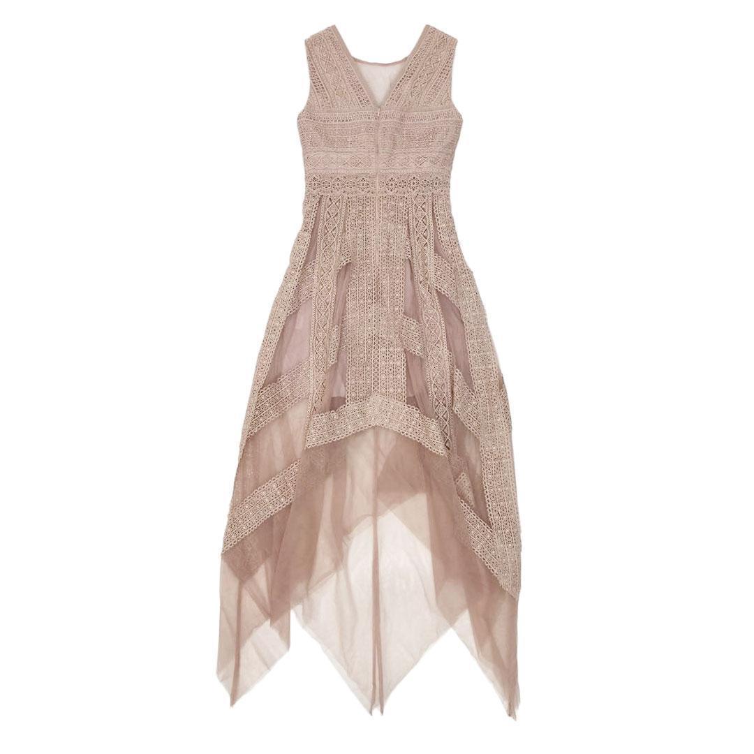 ERUKEI SETTAN エルケイセッタン アシンメトリー ロングドレス