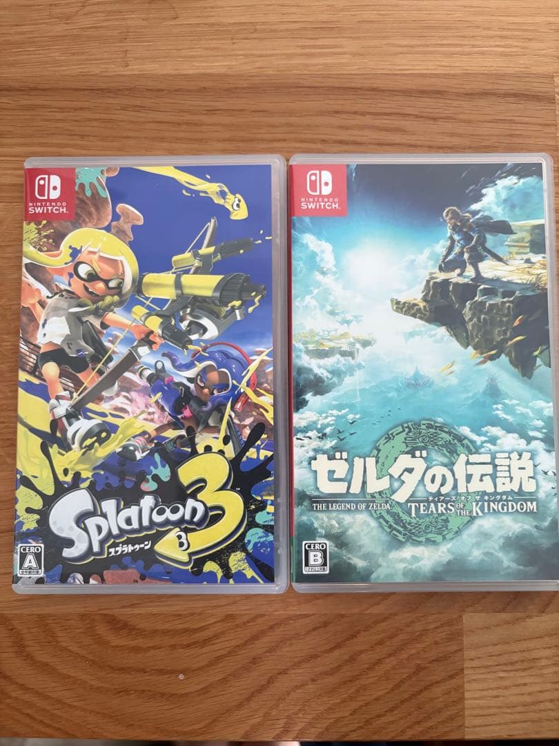 Switchソフト2点セット◇◆ゼルダの伝説&スプラトゥーン3◆◇