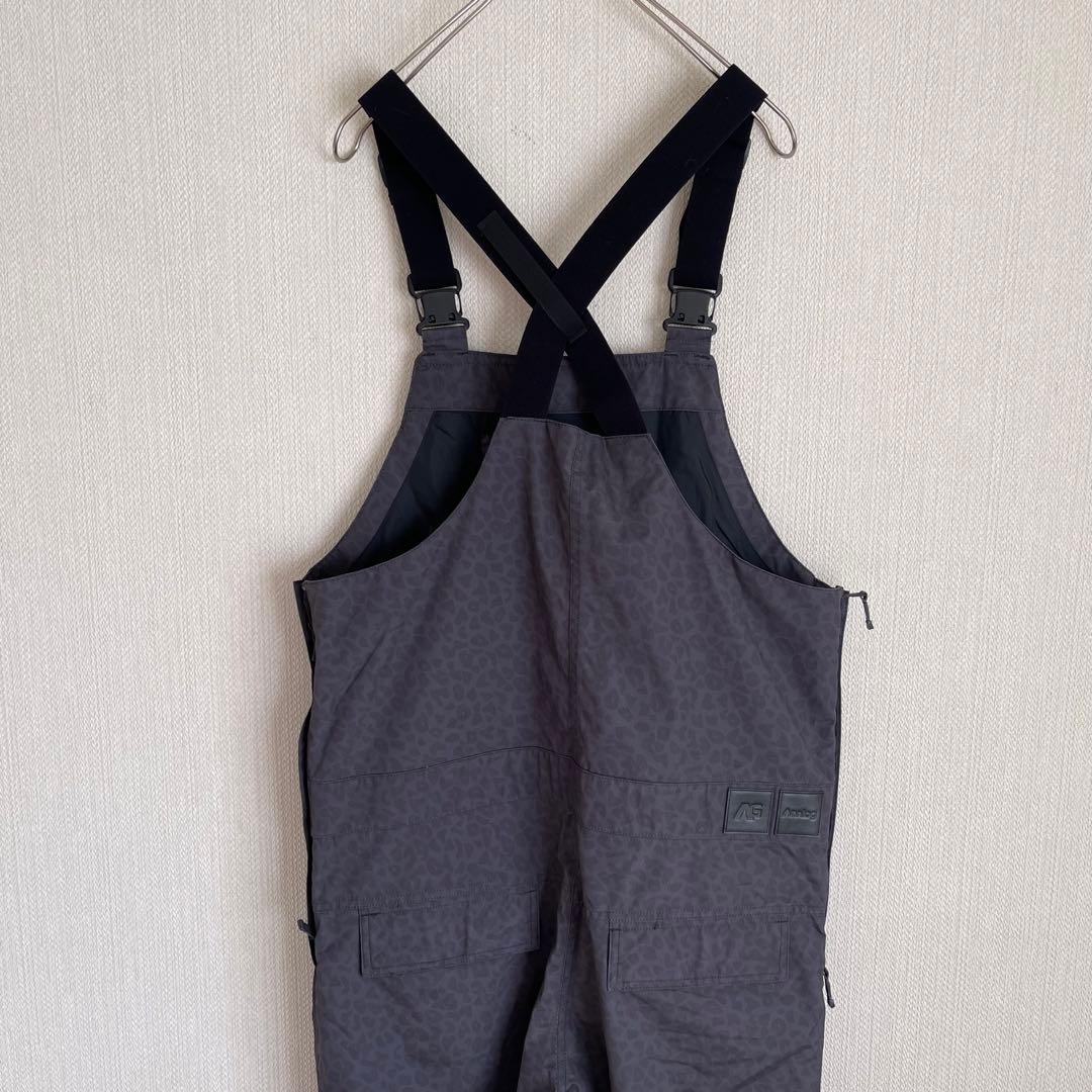 Analog アナログ スノボウェア スキーウェア ビブパンツ ヒョウ柄 総柄