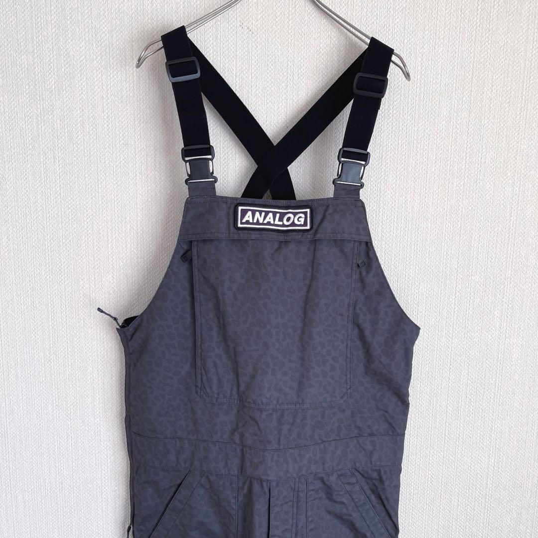 Analog アナログ スノボウェア スキーウェア ビブパンツ ヒョウ柄 総柄