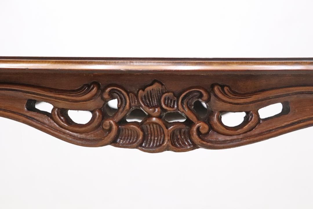 ヴィンテージ クラシカル オーバル センターテーブル サイドテーブル 1 猫脚