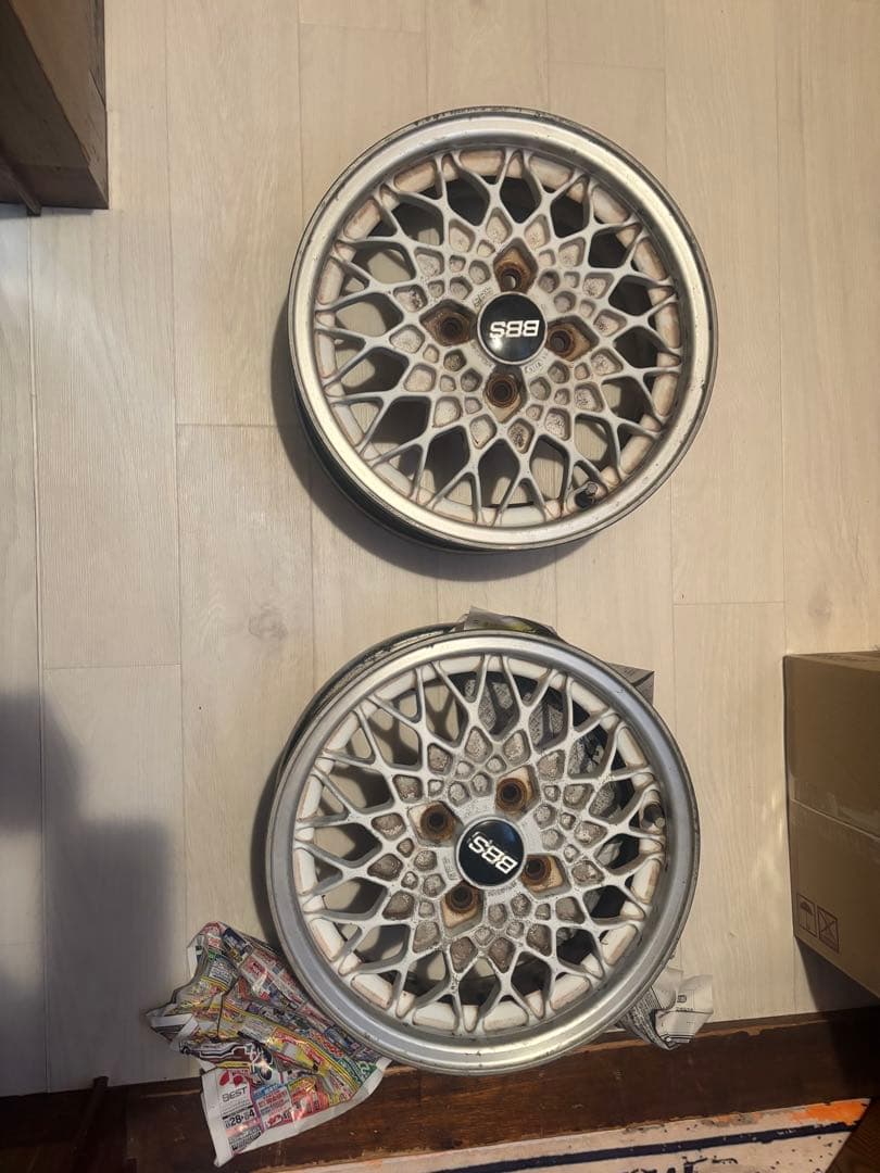 BBS 14インチ メッシュホイール　2本