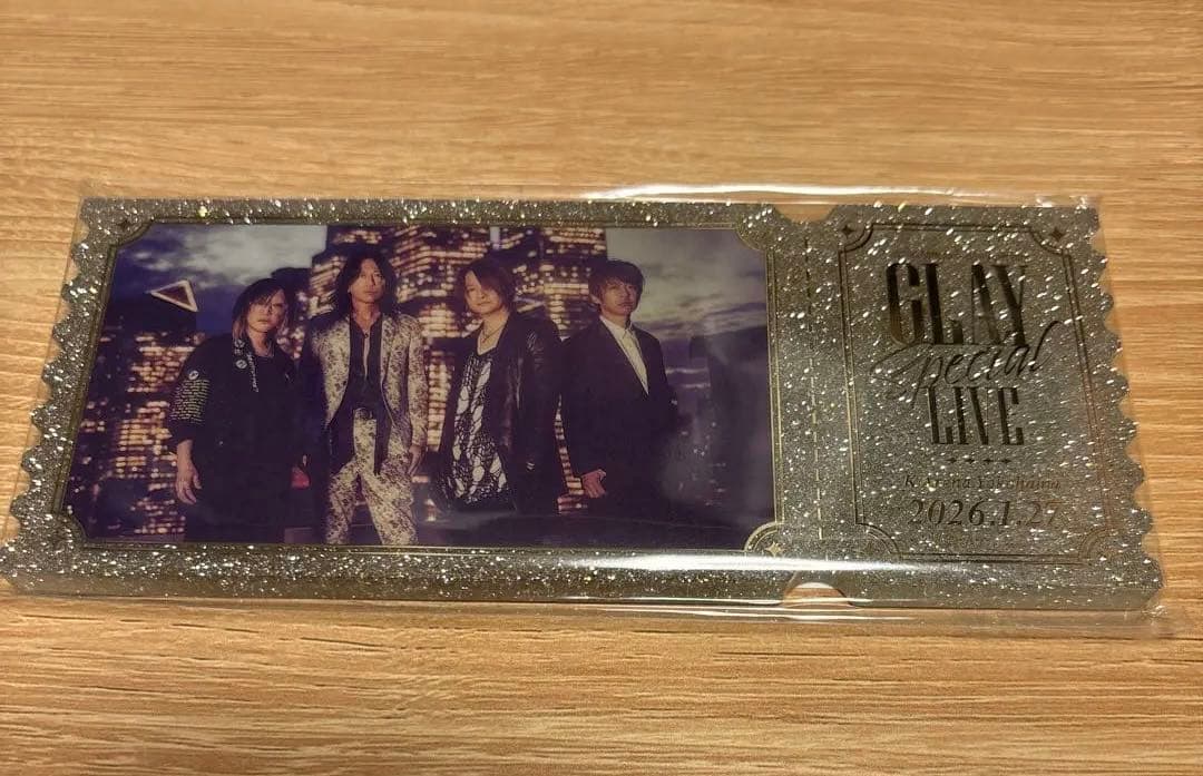 GLAY Special LIVEアクリルブロック Kアリーナ