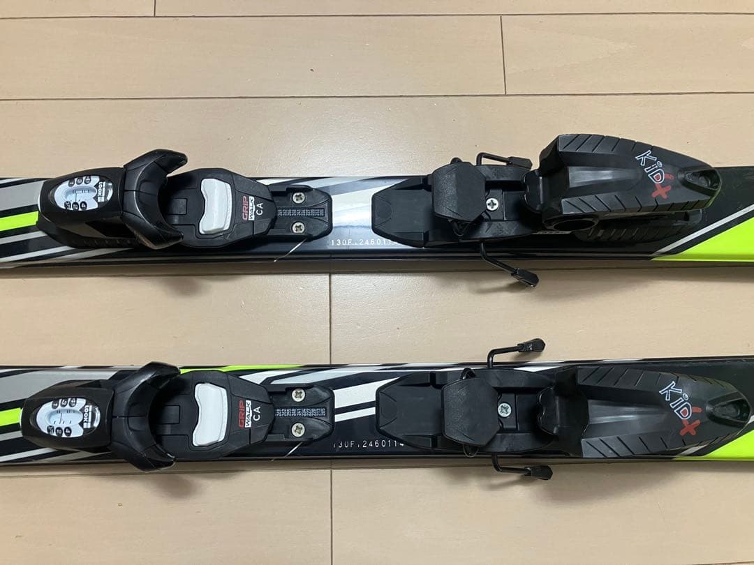 スワローALPHA1 JR スキー3点セット板130㎝ブーツ23㎝