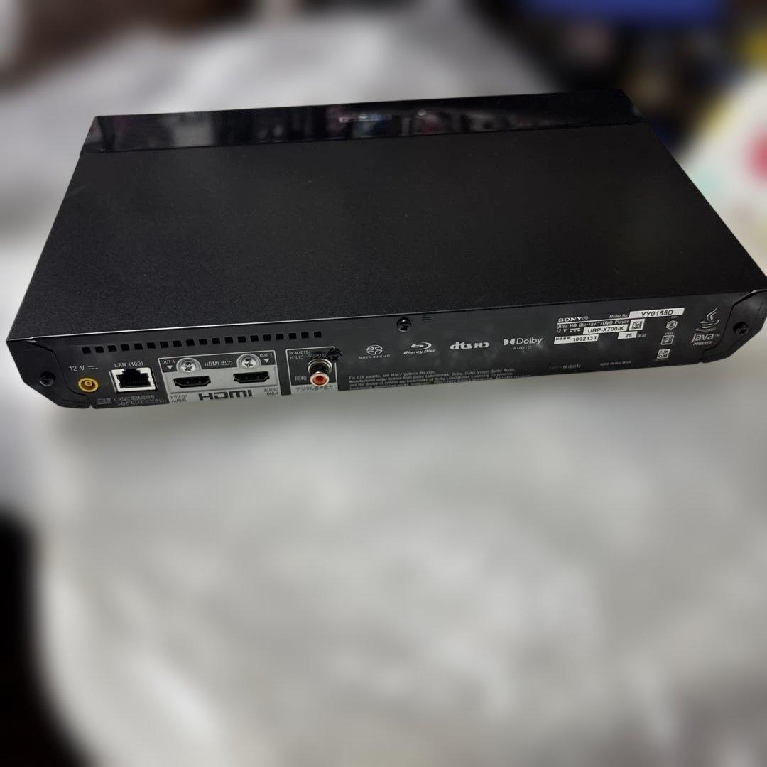 SONY UBP-X700 DVDプレーヤー