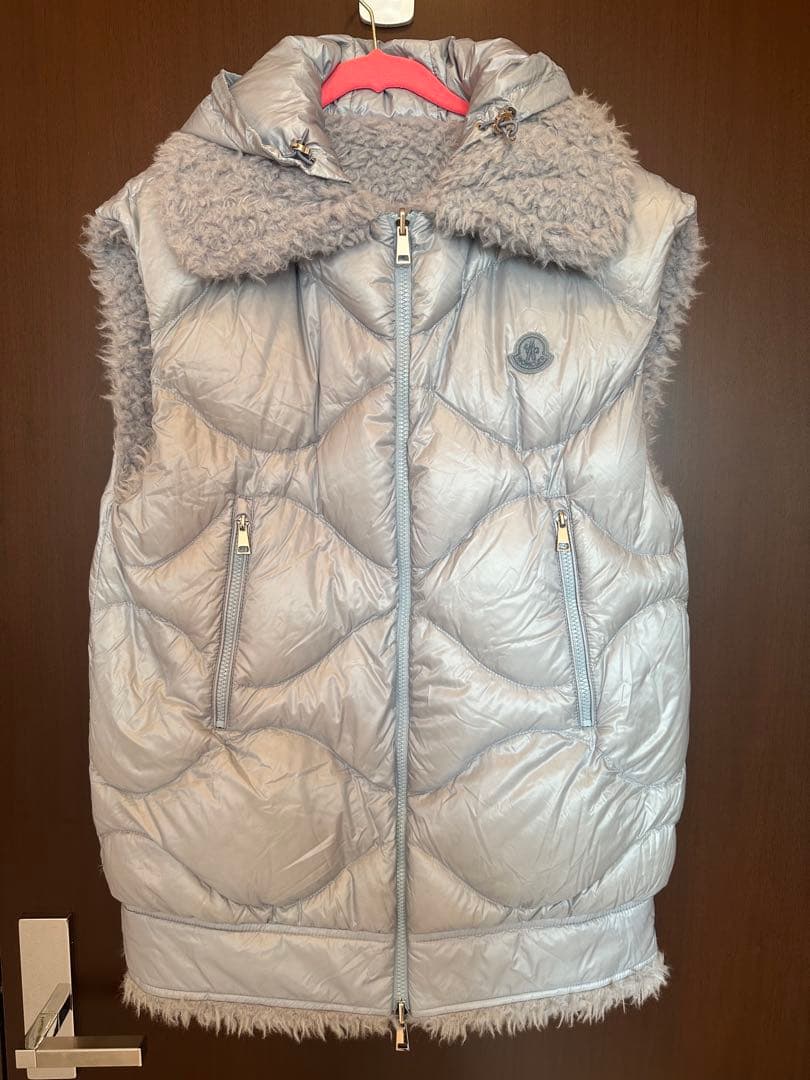 お*】様 ⭐︎美品⭐︎MONCLER モンクレール エコファー リバーシブルダウ