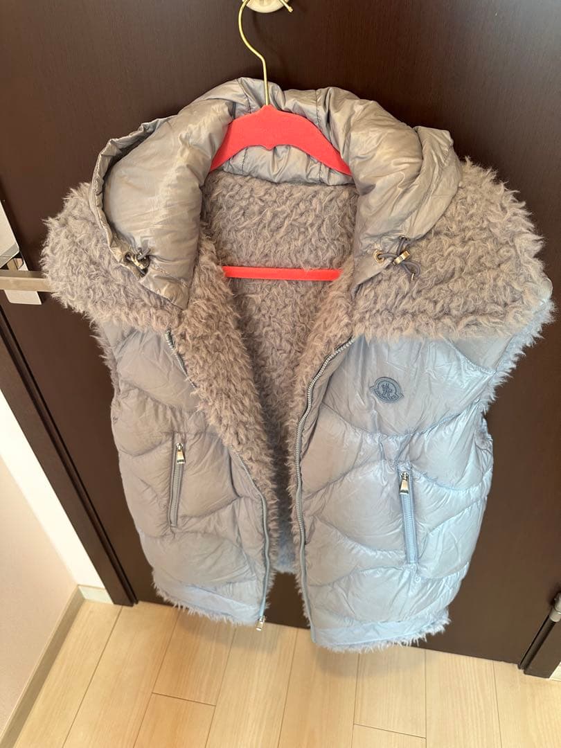 お*】様 ⭐︎美品⭐︎MONCLER モンクレール エコファー リバーシブルダウ