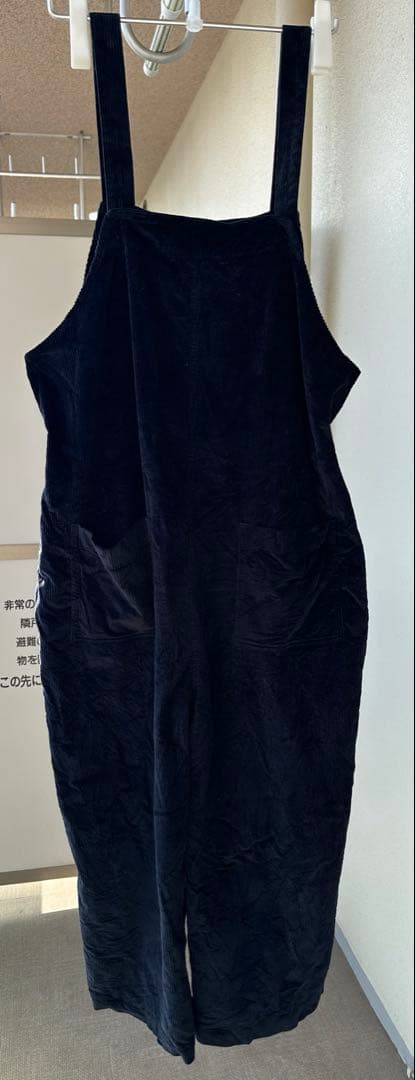 【journal standard Luxe】コーデュロイサロペット　黒