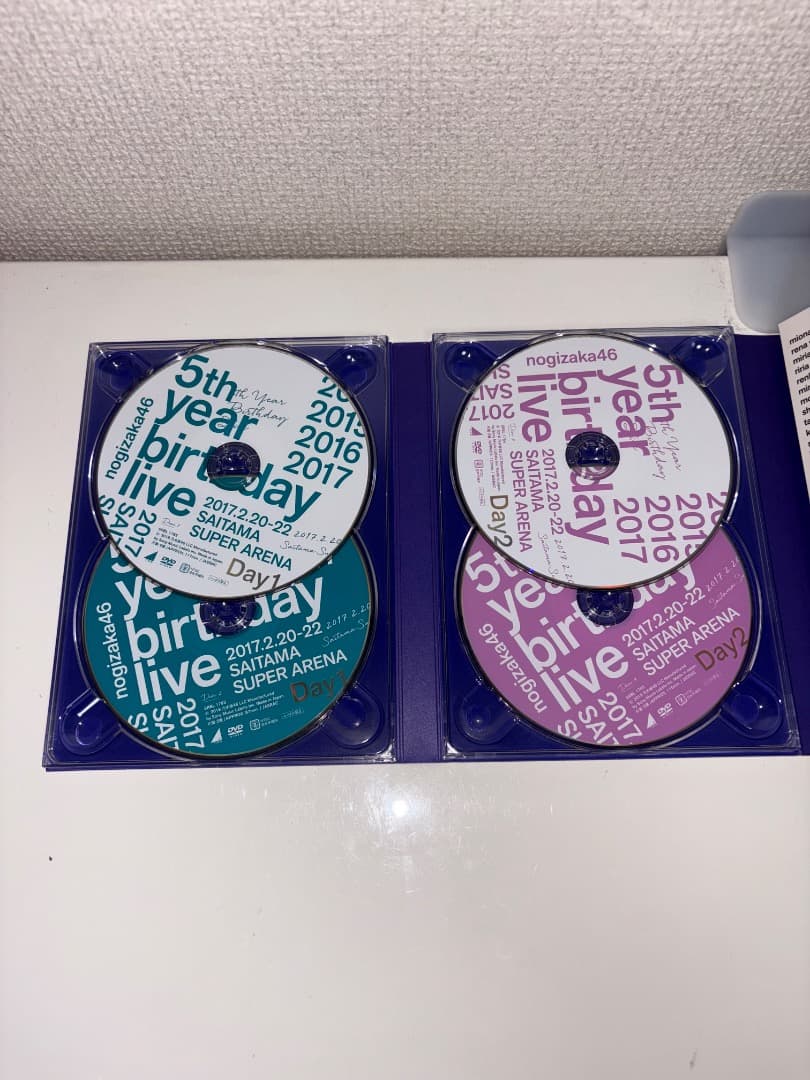 乃木坂46 5th YEAR BIRTHDAY LIVE DVD