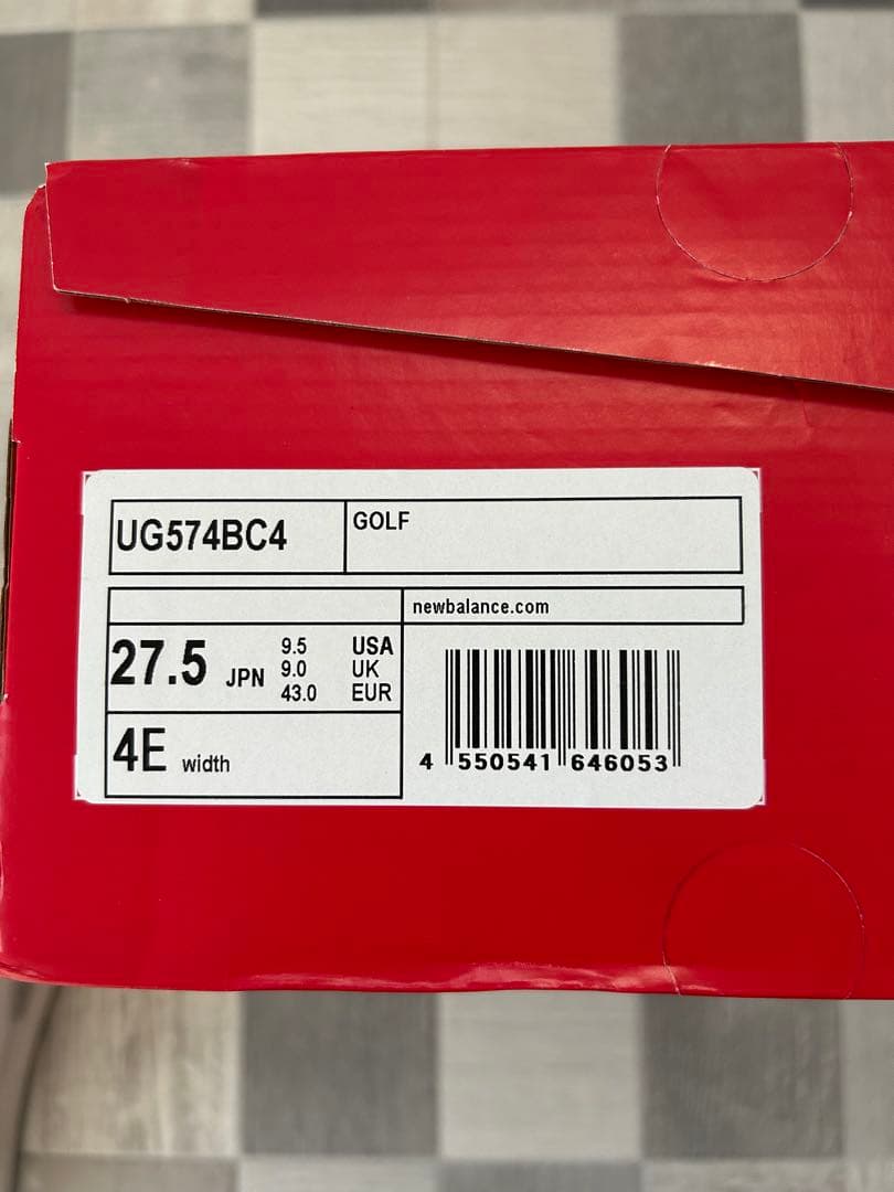 New Balance ゴルフ574 v4 SLボア スパイクレス2025