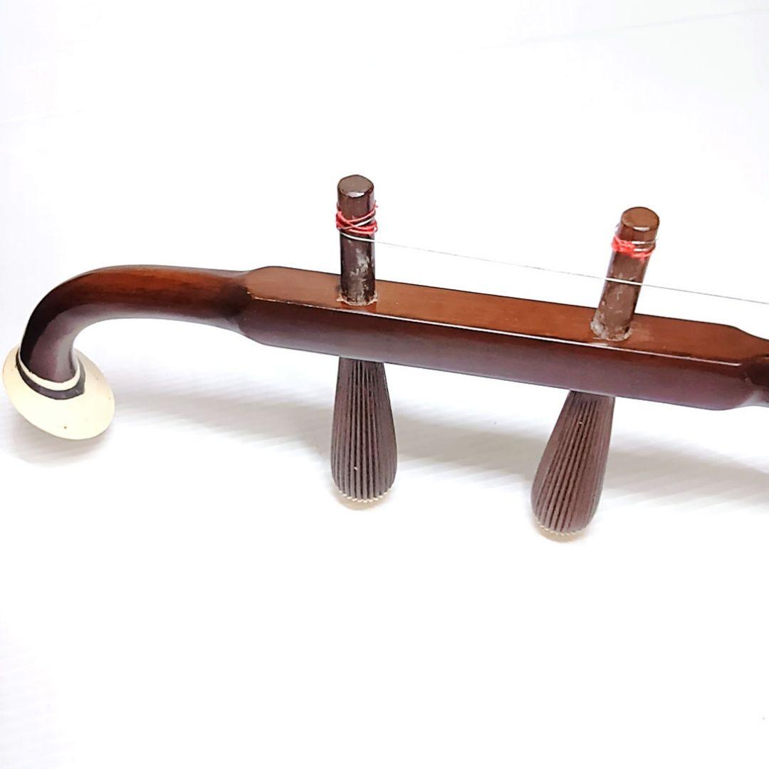 二胡　彩雲　ER-400 上海民族楽器 ハードケース　弓　本革　蛇皮