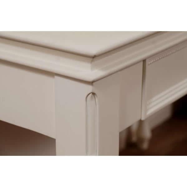 【新品訳あり】天然木 無垢 ロココ調 デスク アウトレット 勉強机 学習机