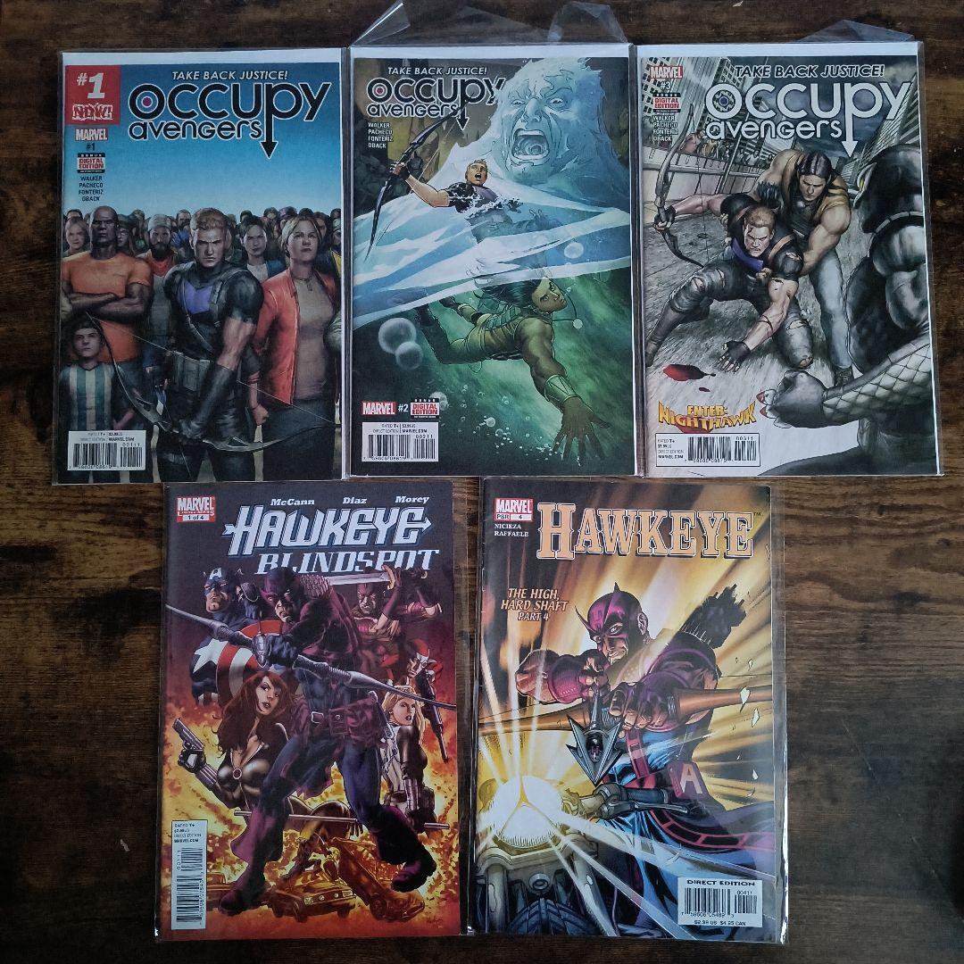 【アメコミ　リーフ】Hawkeye コミック15冊セット