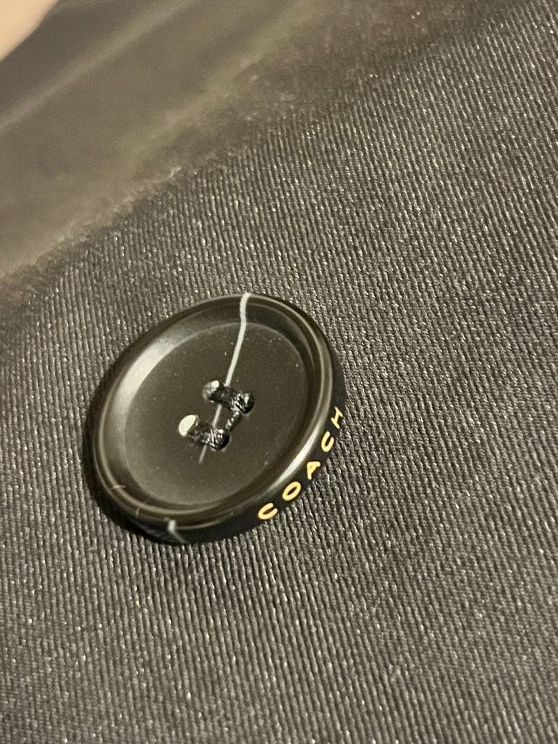 ※1/25までSALE 【美品】 COACH ブラック トレンチコート