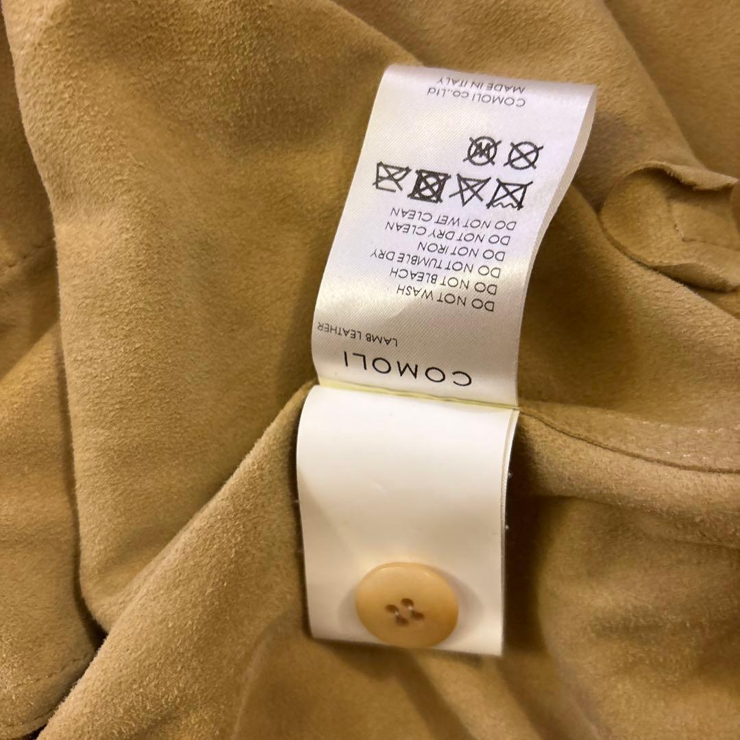 COMOLI コモリ シープスエード ジャケット　22ss