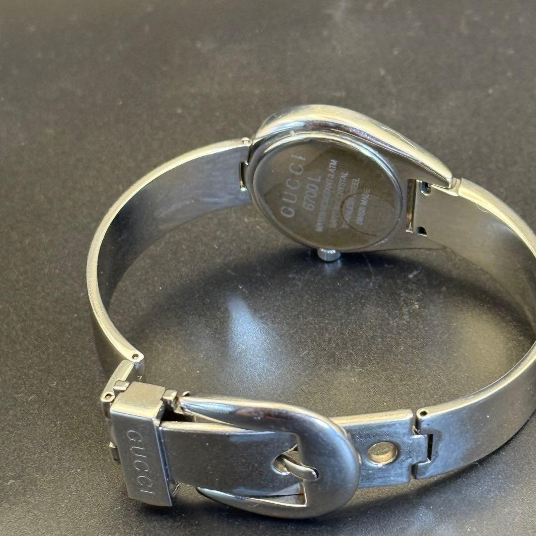稼働品 GUCCI 6700L 稼働バングルウォッチ レディース　グッチ