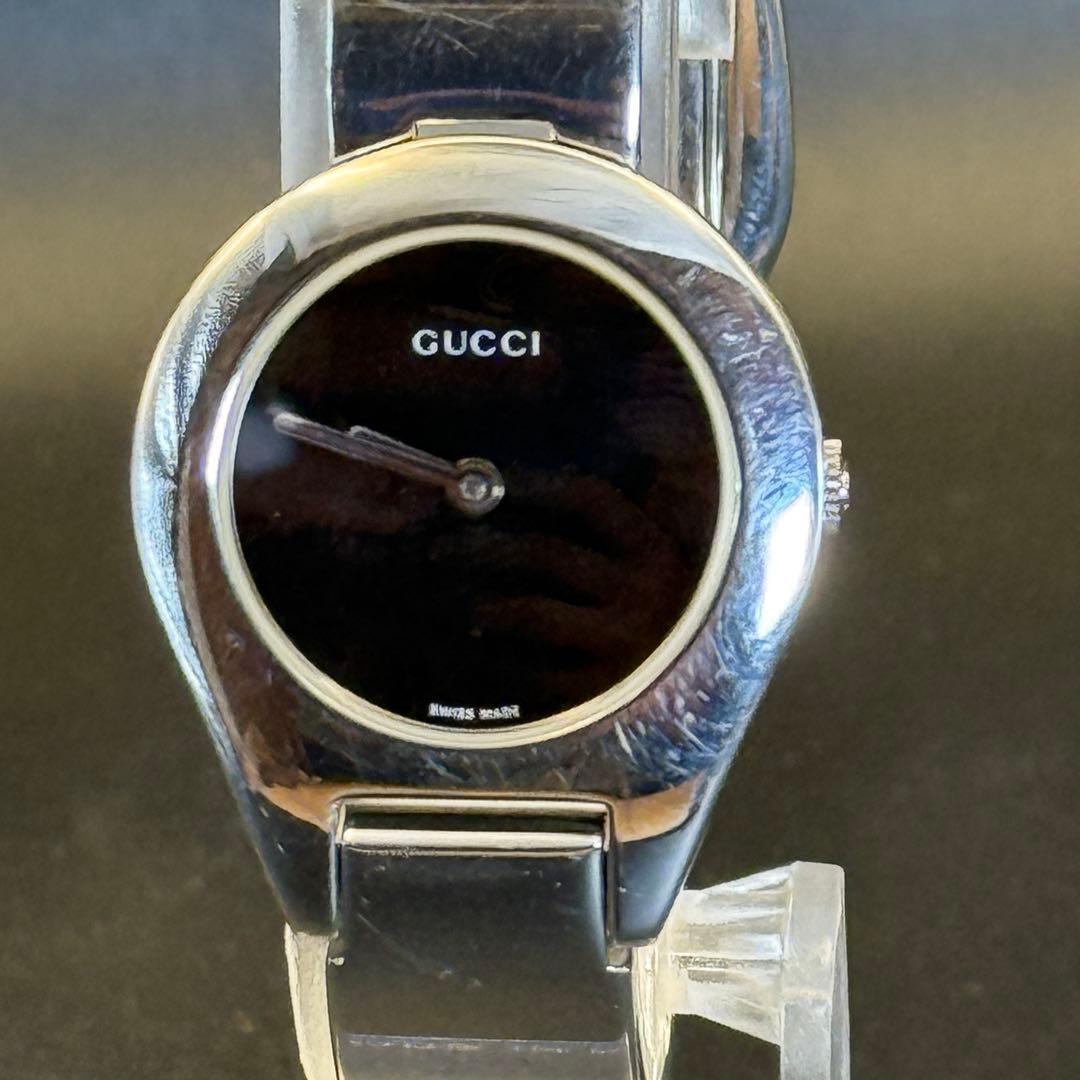 稼働品 GUCCI 6700L 稼働バングルウォッチ レディース　グッチ