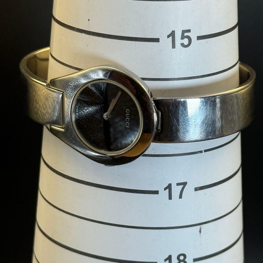 稼働品 GUCCI 6700L 稼働バングルウォッチ レディース　グッチ