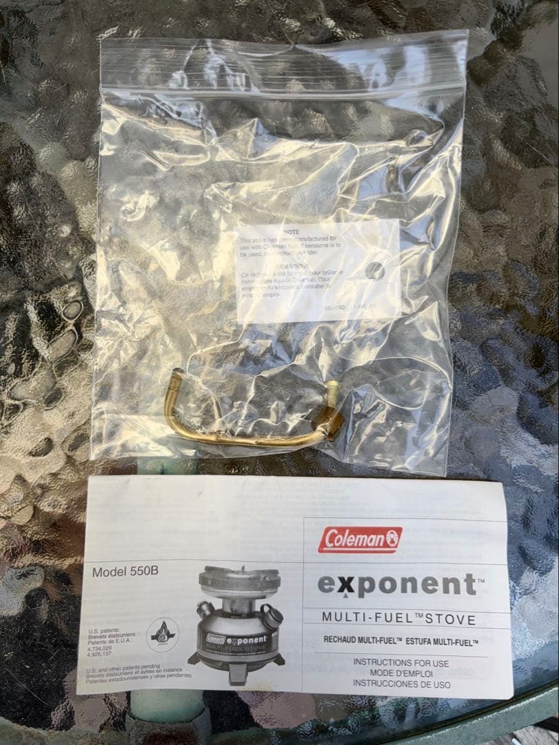 希少日本未発売Coleman exponent シングルバーナー