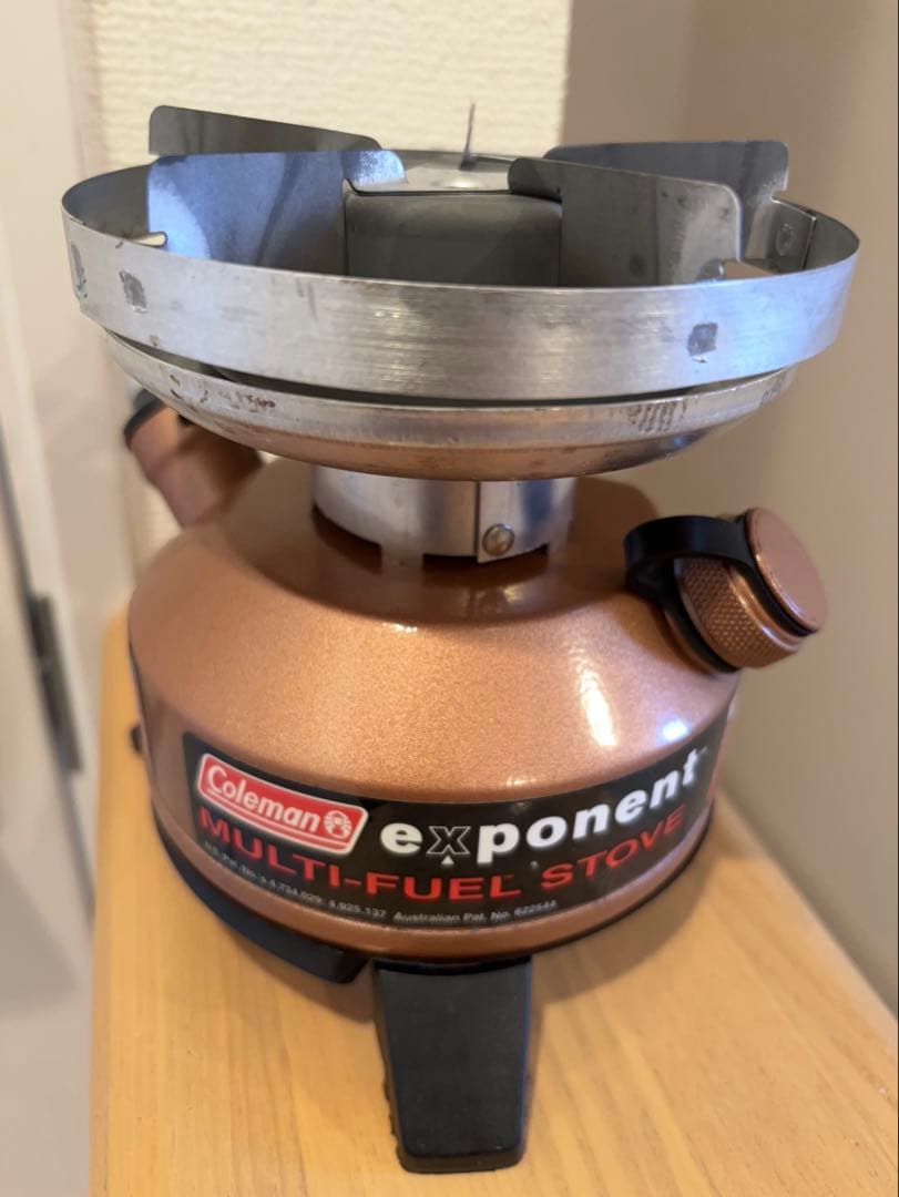 希少日本未発売Coleman exponent シングルバーナー