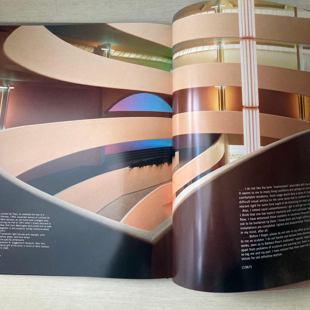 Dan Flavin ダン・フレイヴィン　グッゲンハイム美術館　2000年　図録