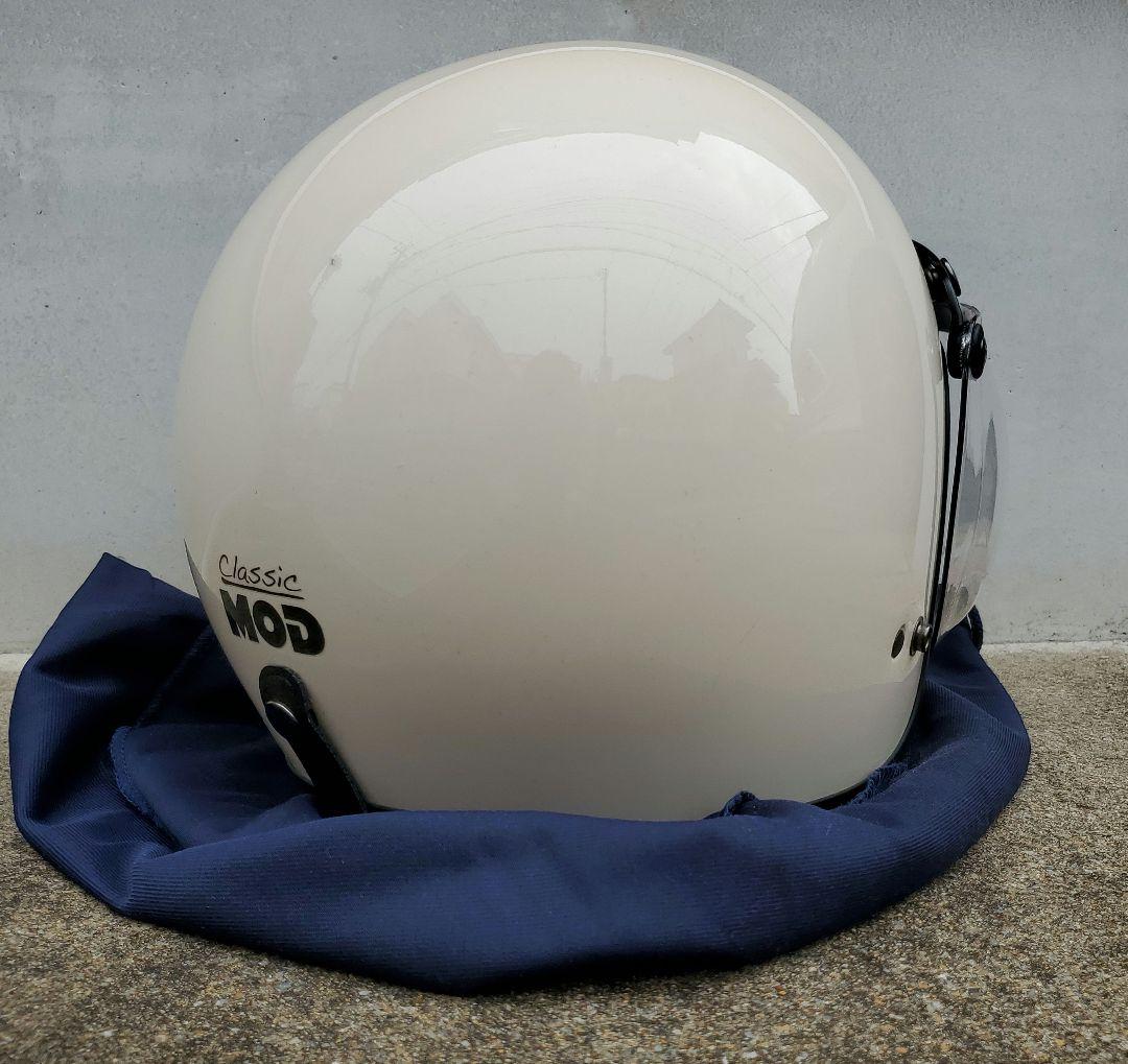 Arai Classic MOD ジェットヘルメット クリーム色　冬期教習のみ