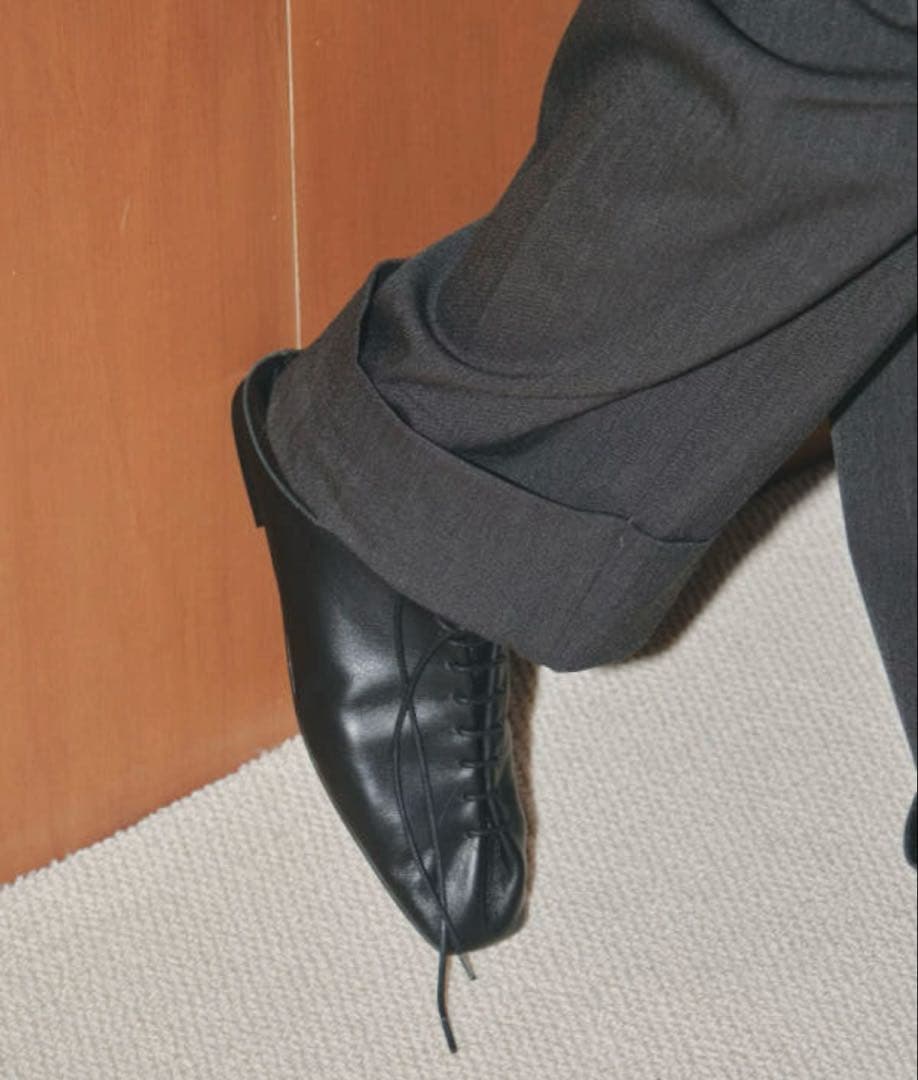 靴 todayful Laceup Leather Shoes