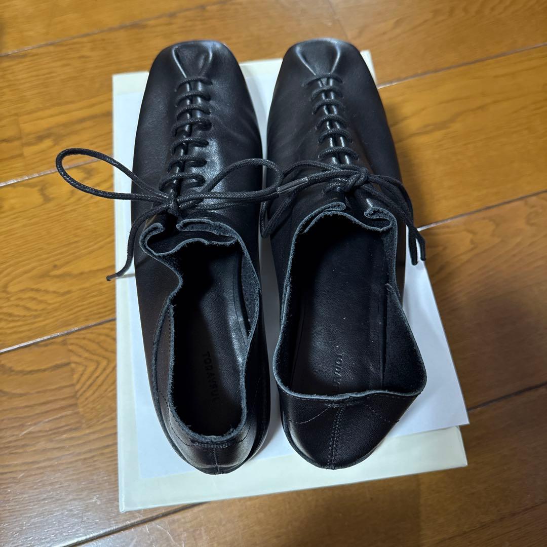 靴 todayful Laceup Leather Shoes