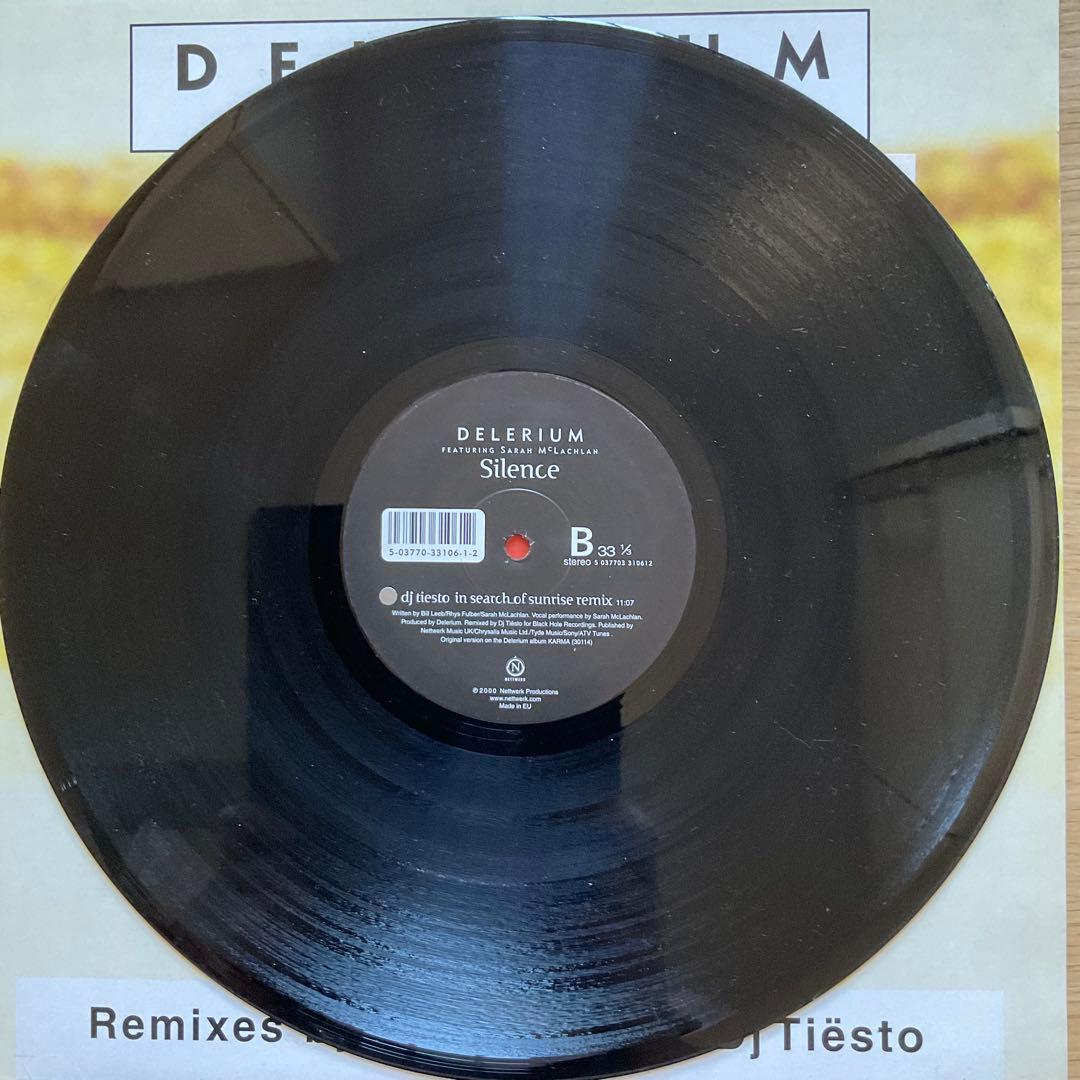 Delerium Silence 12インチ レコード