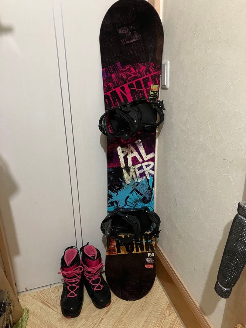 27cmブーツ！3点セット！初中級者向け！PALMER 154cm 新品バイン