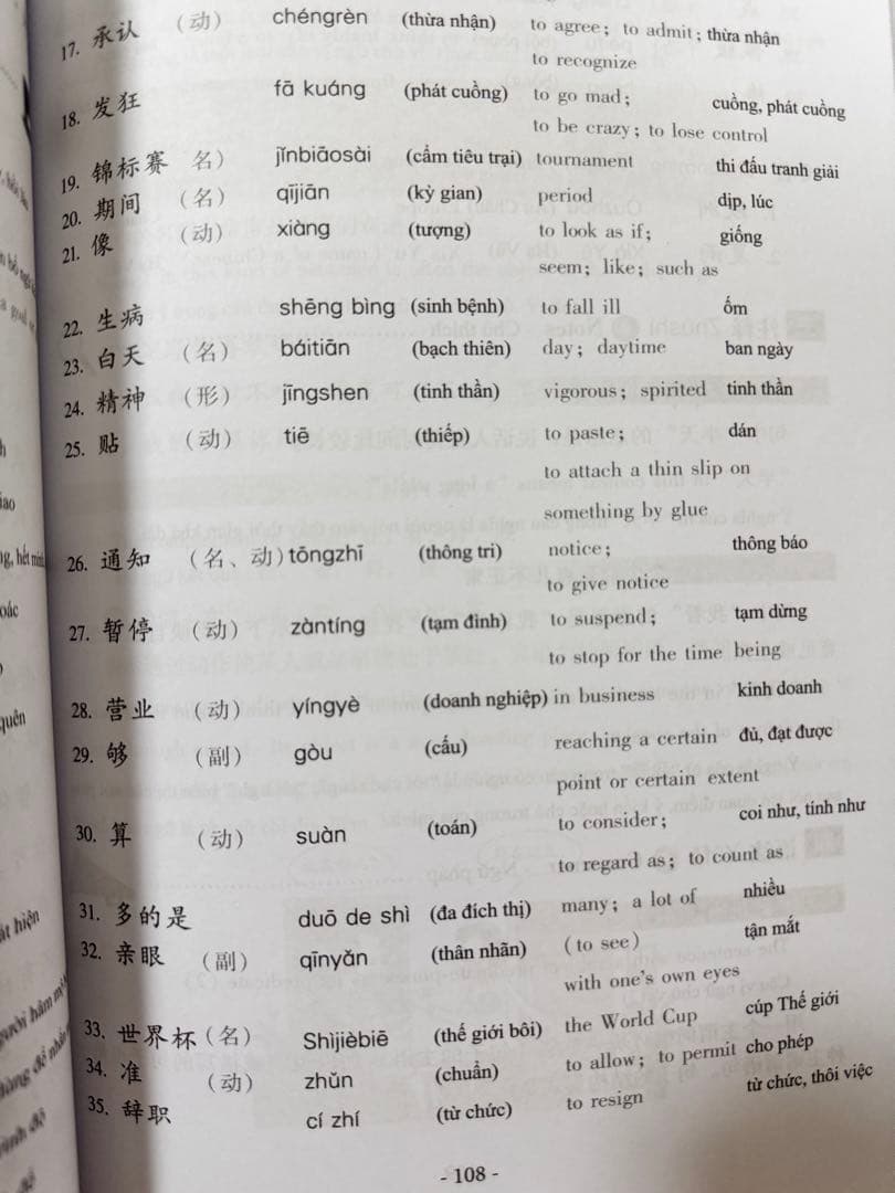 6冊セット GIÁO TRÌNH HÁN NGỮ 6 TẬP英語・ベトナム語版