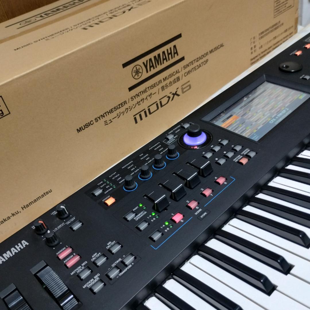 「 MODX６ 」YAMAHA・ミュージックシンセサイザー