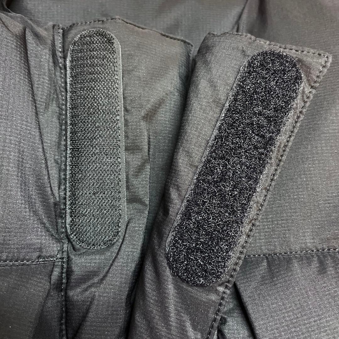 ☆美品今季 nagonstans ナゴンスタンス ノーカラー ダウン ベスト 黒