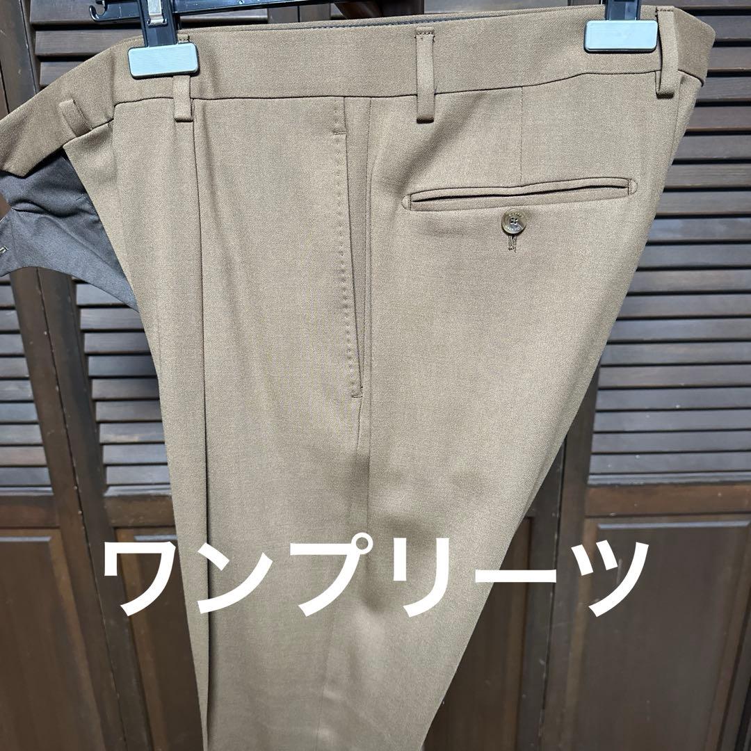 【新品価格16万円】CARUSO カルーゾ　 ダブルスーツ4つボタン　ブラウン