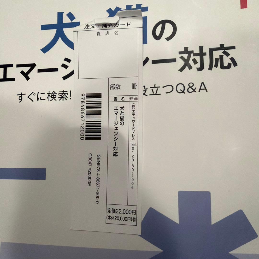 犬と猫のエマージェンシー対応