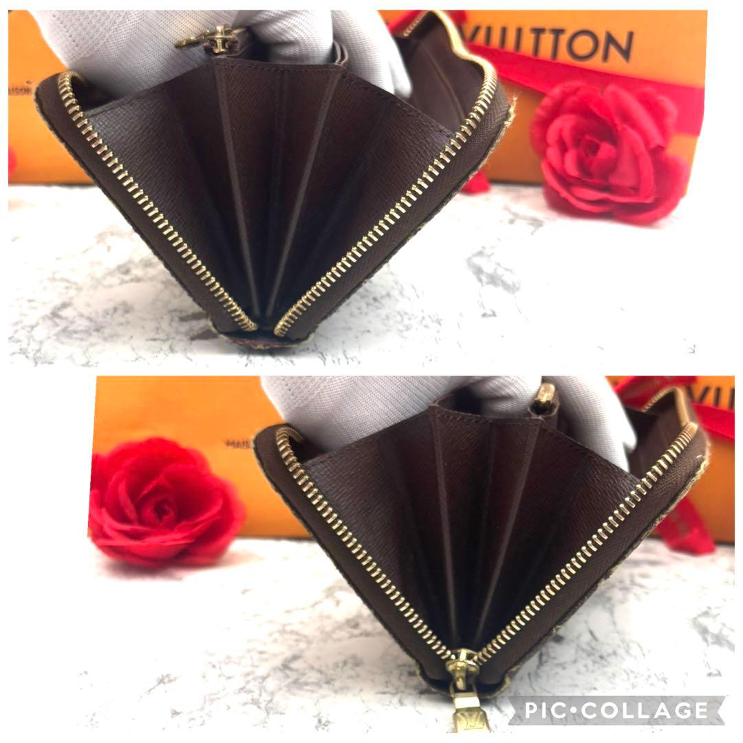 【極美品】 ルイヴィトン モノグラム ミニラン ジッピーウォレット 長財布
