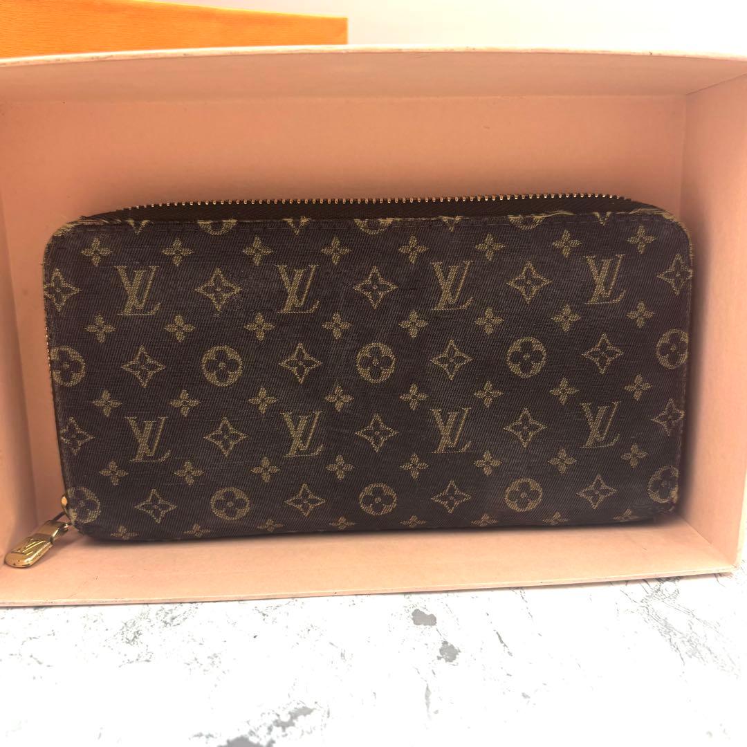 【極美品】 ルイヴィトン モノグラム ミニラン ジッピーウォレット 長財布