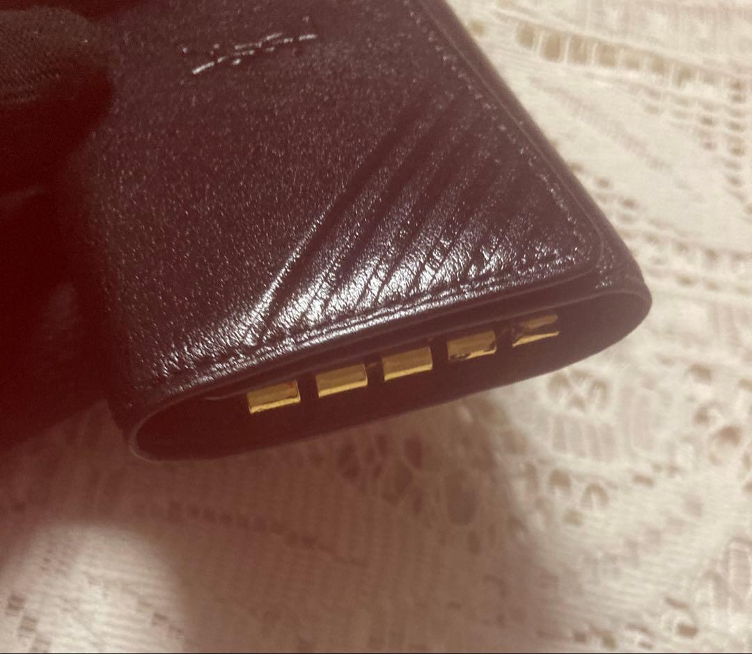 YSL レザー キーケース 未使用品 ￼男女兼用　からつち
