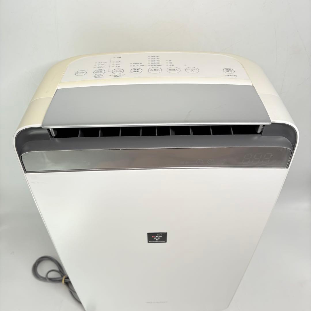 【2022年製・動作良好】SHARP シャープ 衣類乾燥除湿機 CV-N180