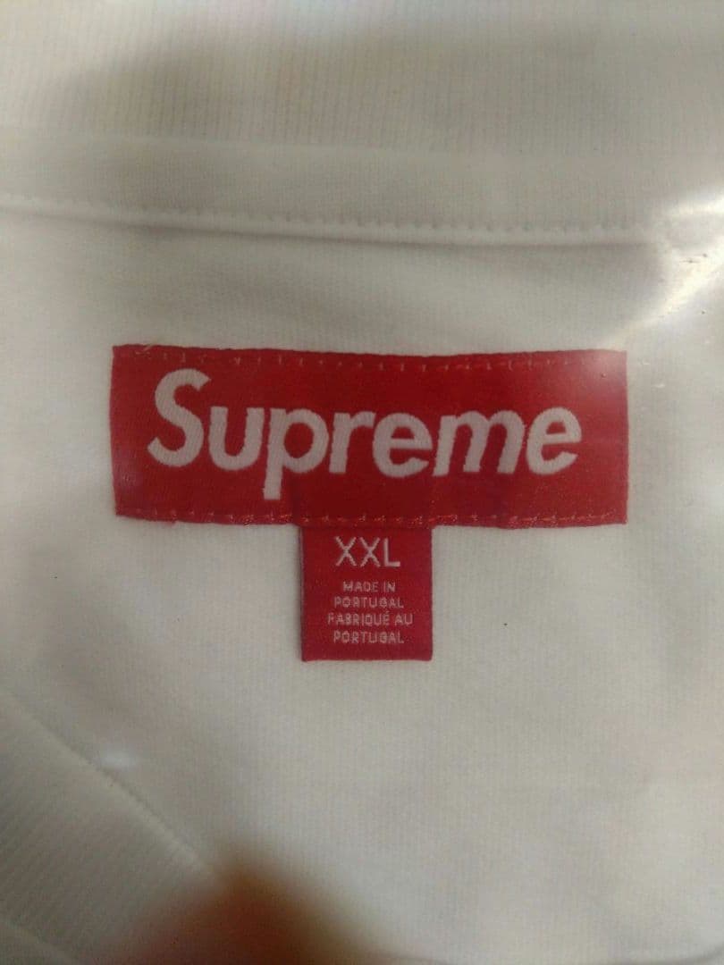 Supreme Sail Box LS Tee XXL ホワイト