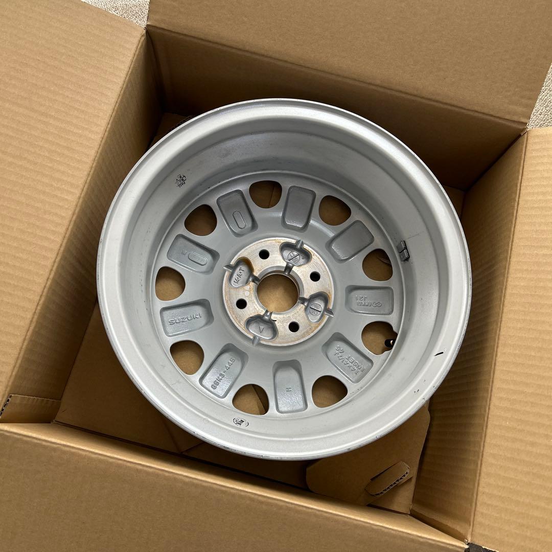 ラパンLC 純正ホイール　純正部品　新車外し　4個セット　スズキ