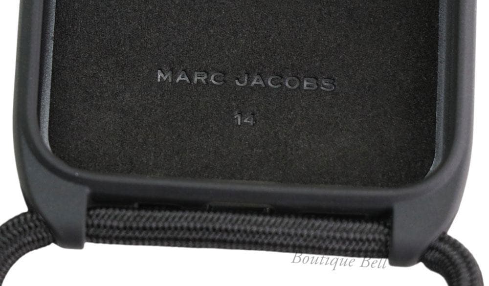 【マークジェイコブス】スマホショルダー iPhone14/13ケース Black