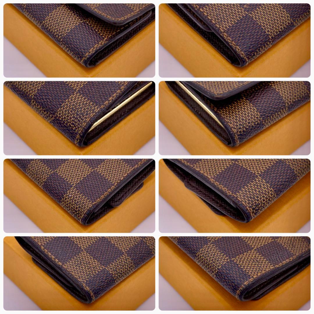 ルイヴィトン　ダミエ　エベヌ　ミュルティクレ6 　キーケース　6連　茶　ブラウン