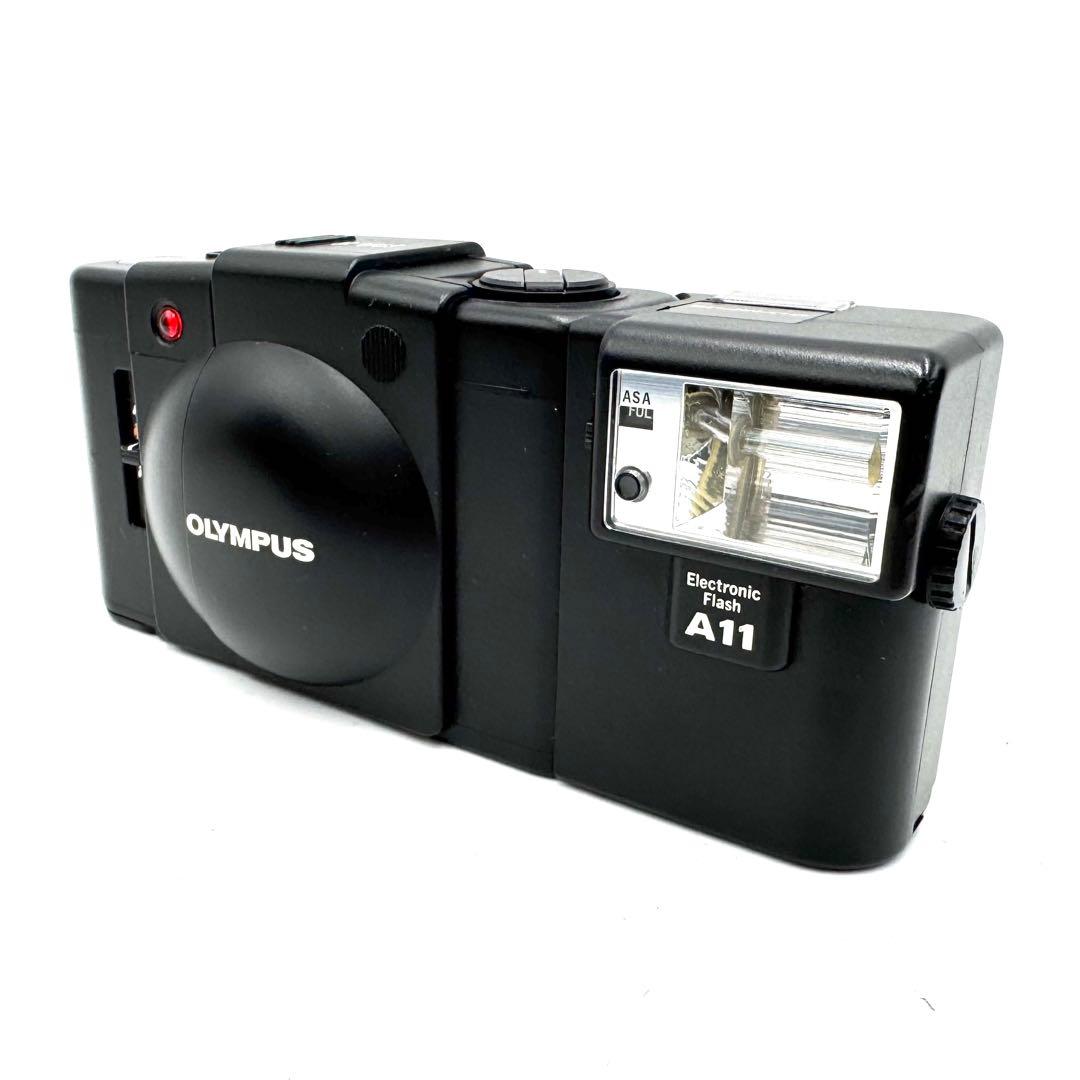 ❁完動/美品❁OLYMPUS オリンパス XA2 A11付き フィルムカメラ