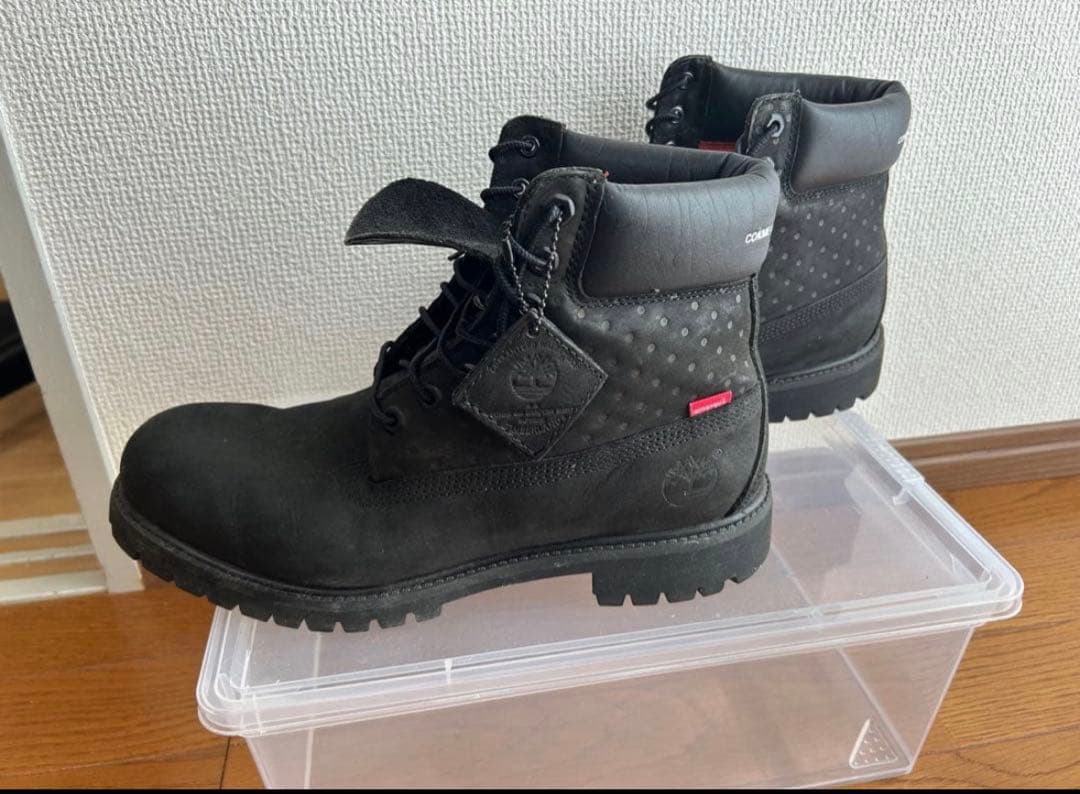 ティンバーランド supreme コム・デ・ギャルソン トリプルコラボブーツ