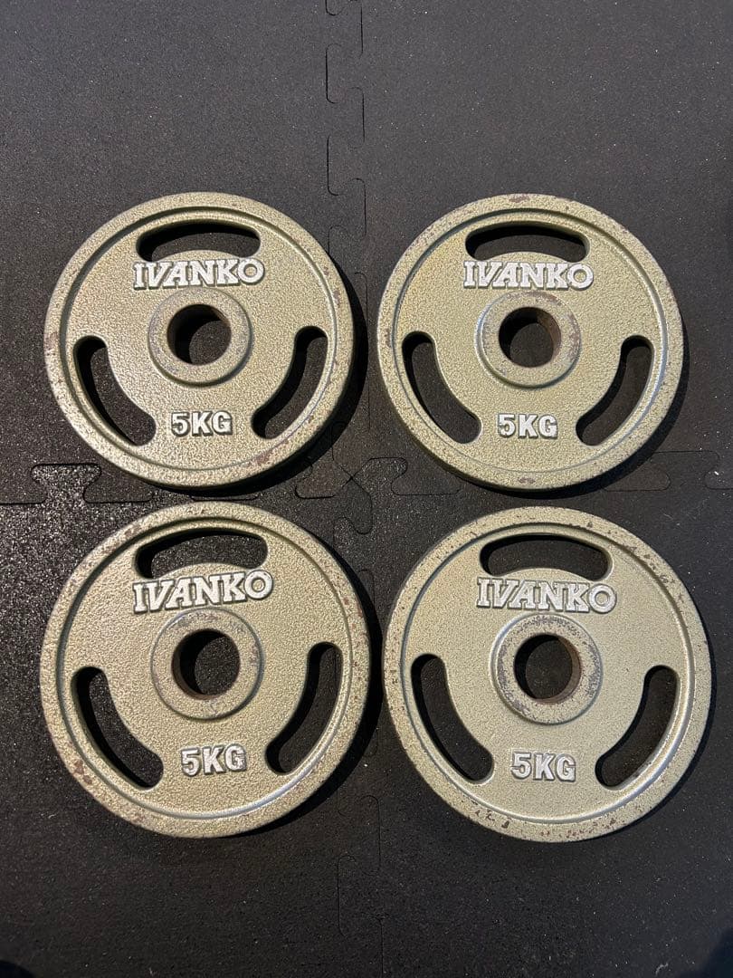 IVANKO イヴァンコ　オリンピックプレート 5kg×4枚