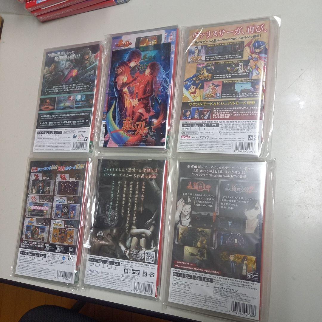 Switch　ソフト新品未開封12本、中古62本　合計74本セットまとめ売り